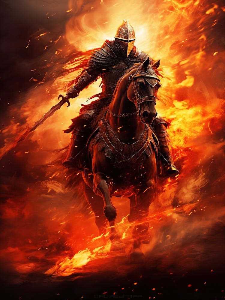 Ritter zu Pferd 1
