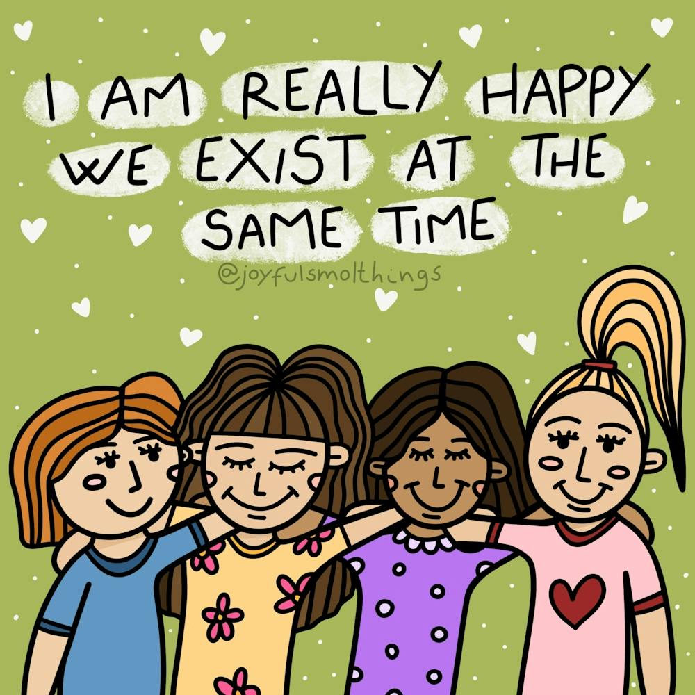 I Am Really Happy We Exist At The Same Time