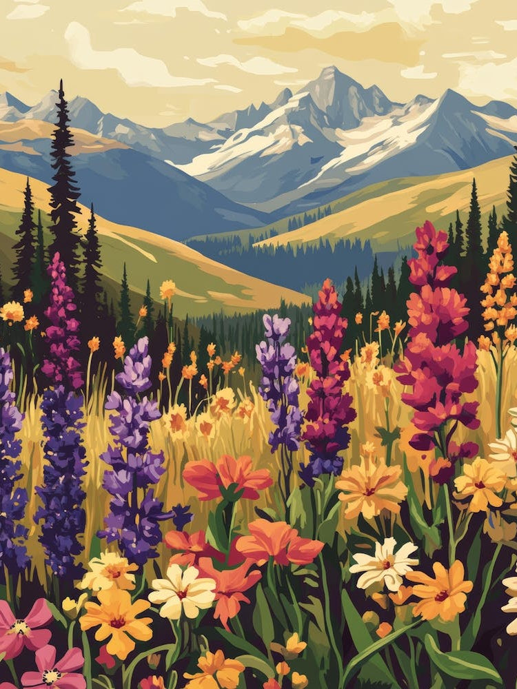 Wildflowers In The Mountains 7