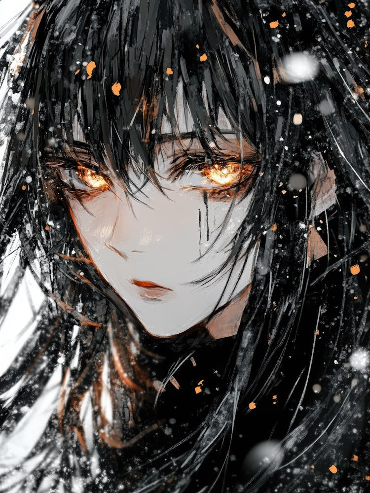 Anime Girl In The Snow