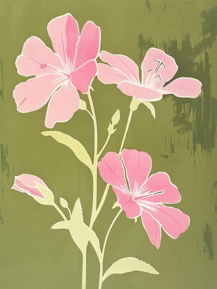 Onagre rose et verte 2