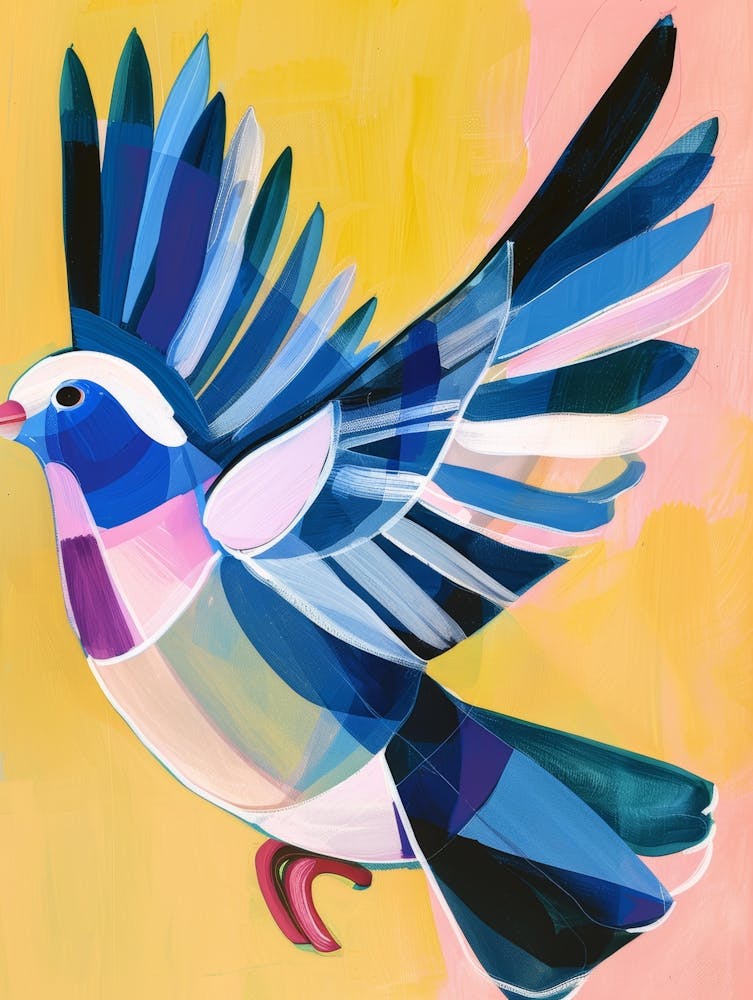 Tauben Illustration