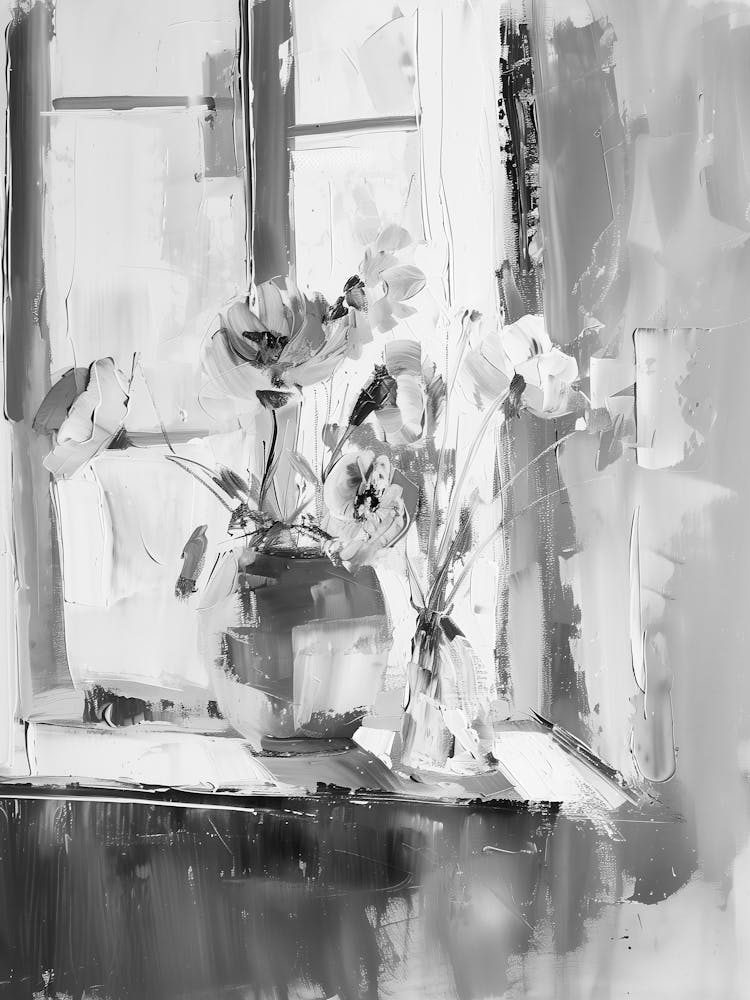 Flowers By The Window