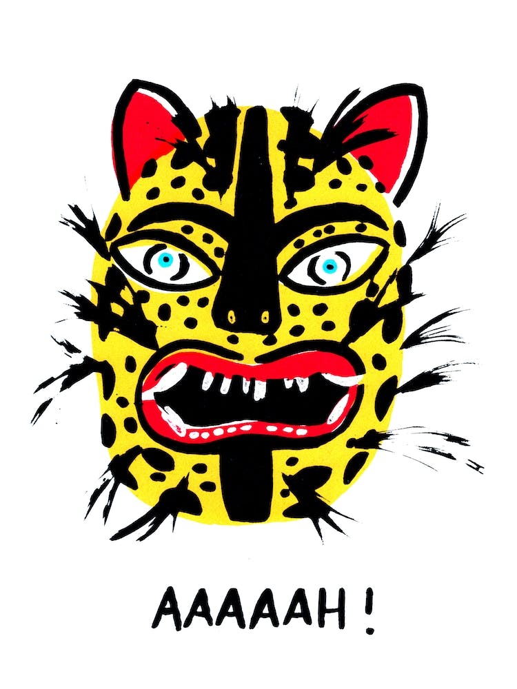 Mexican Jaguar Mask