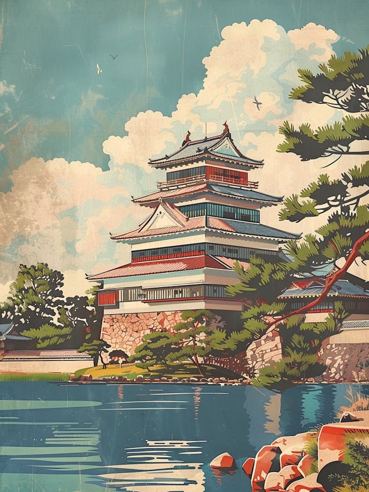 Kanazawa Castle Mid Century Modern 3