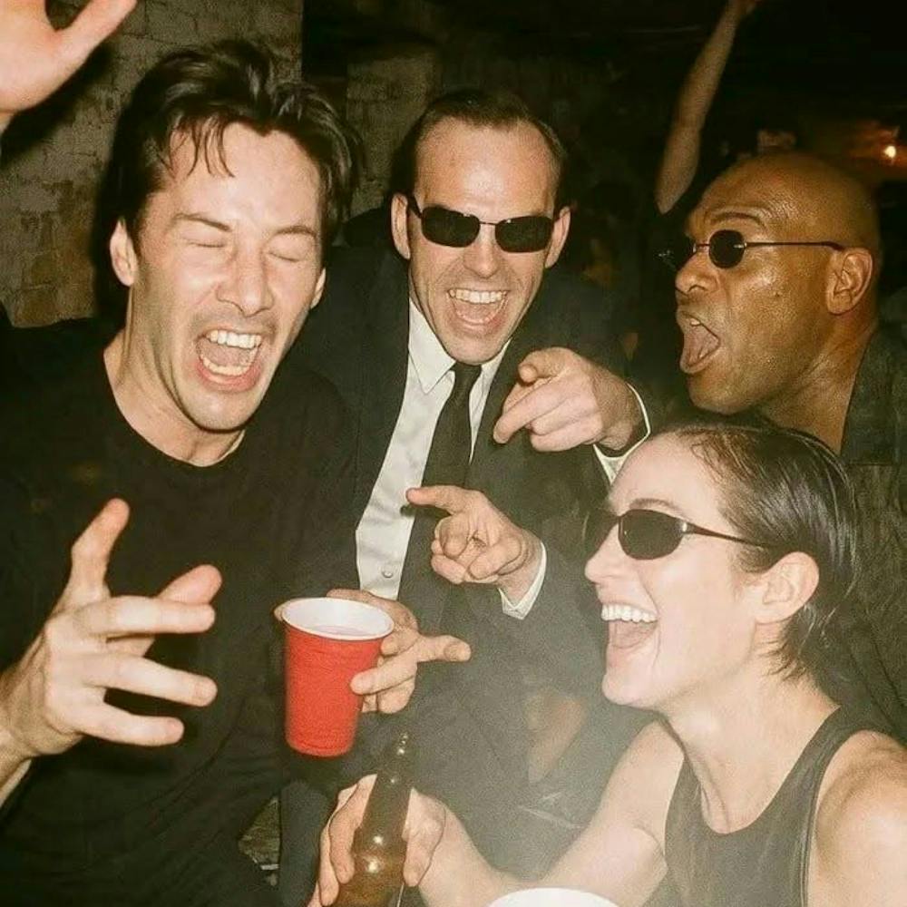 Red Pill kicks in - Matrix