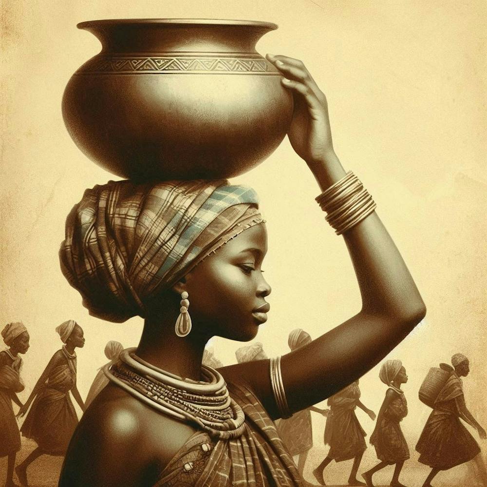 African girl