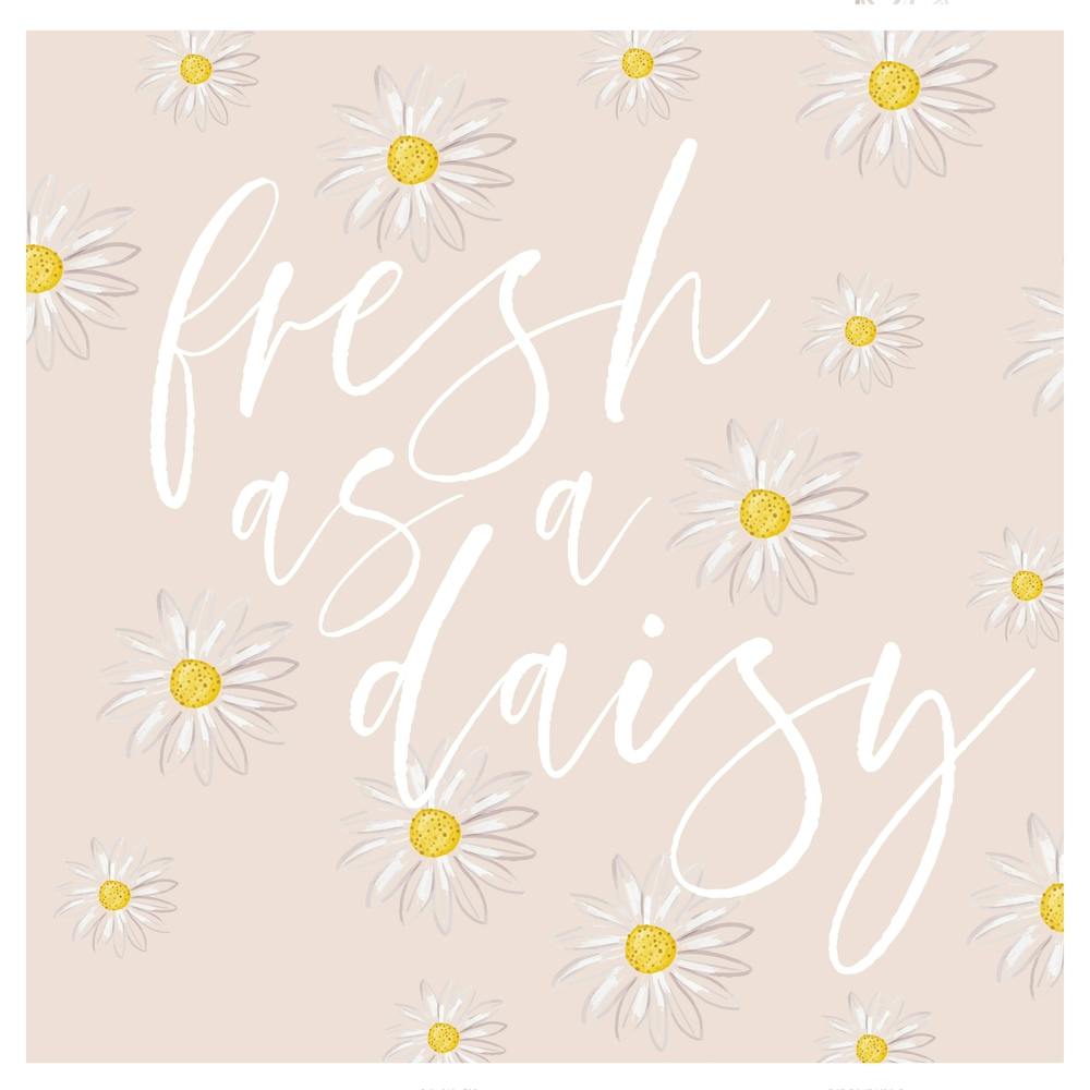 Fresh as a Daisy Multiple Daisies Peach