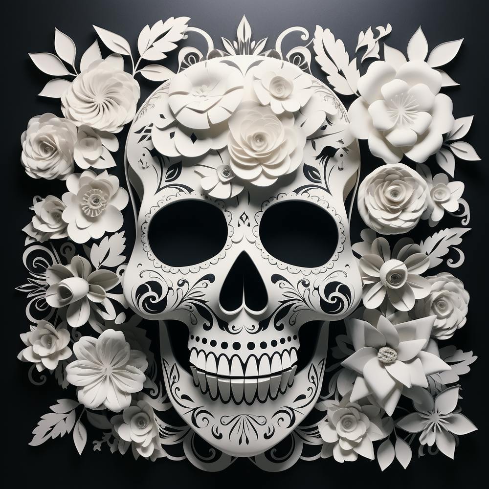 Day Of The Dead Skull 1