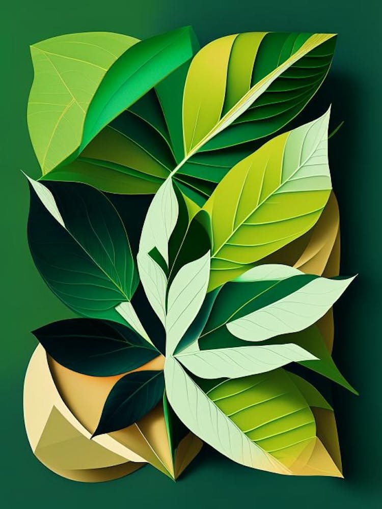 Yerba Mate Leaf Vibrant Inspired 2