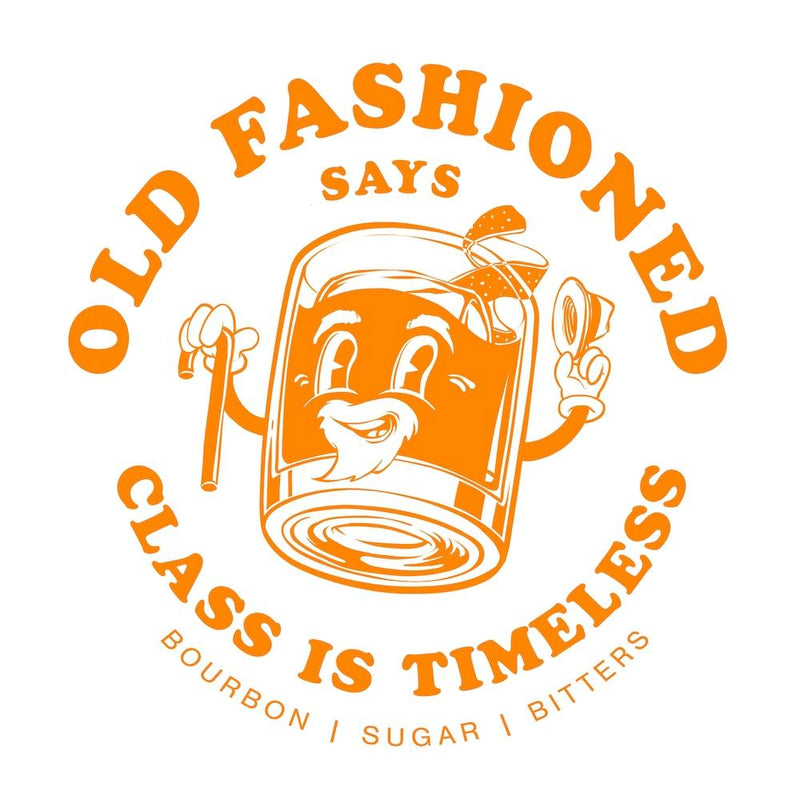 Old Fashioned Retro Square