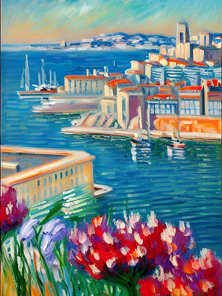 Marseille cityscape