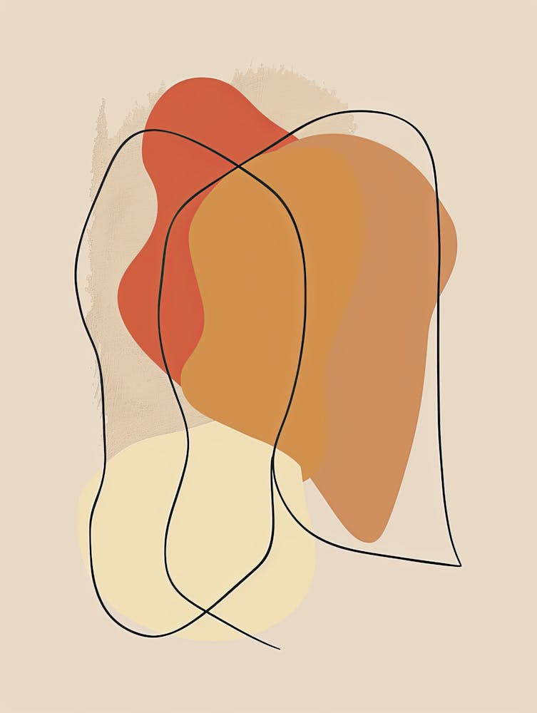 Rio De Janeiro Botanical Garden Boho Line Art