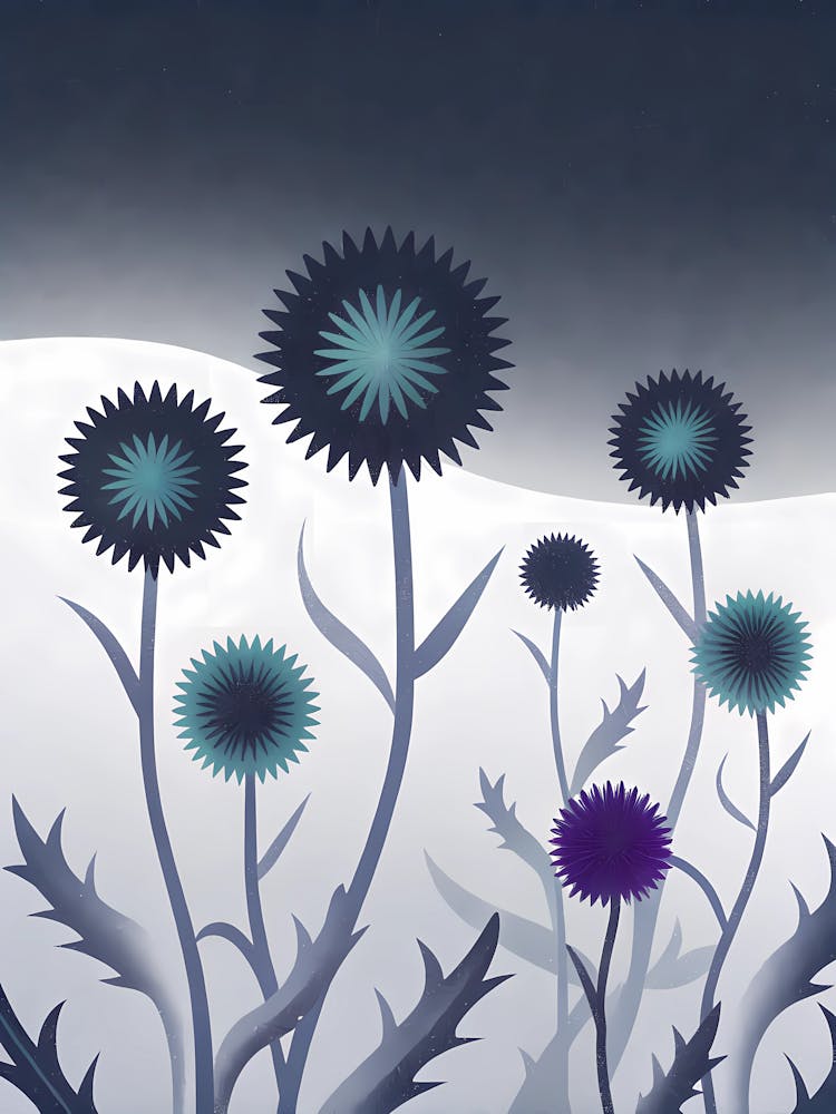 Thistle Flower