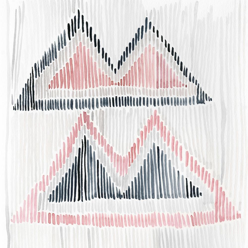 Chilili Watercolor Print Red