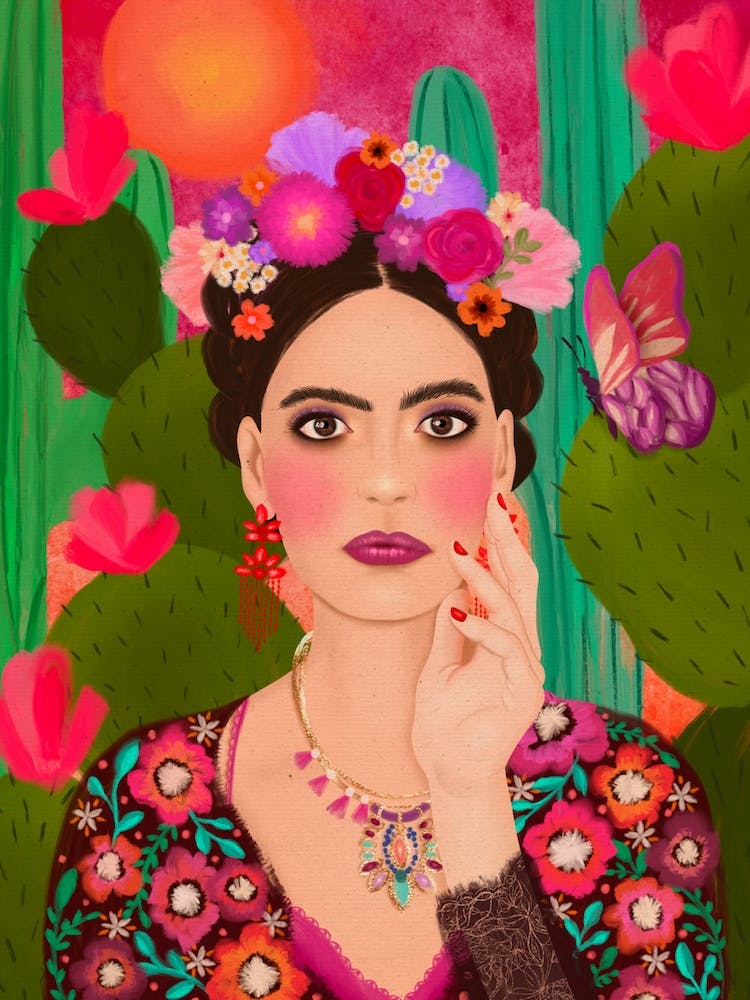 Die Farbenfrohe Frida