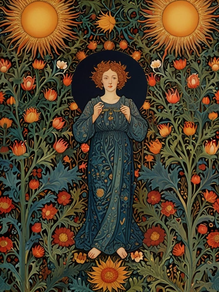 William Morris Sun God