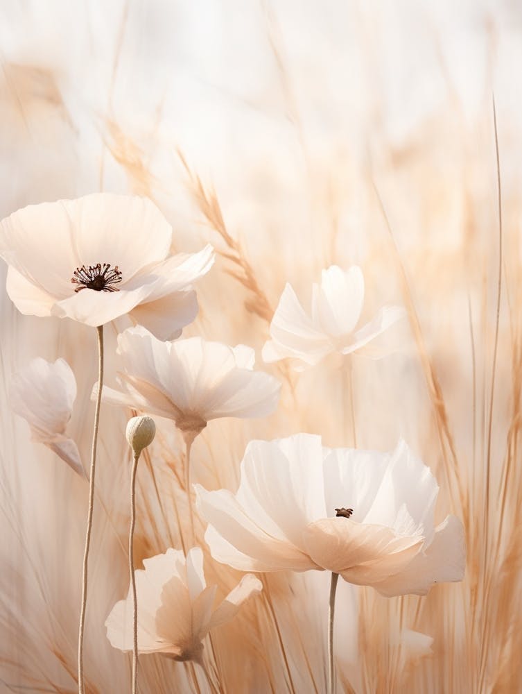 Boho Trockenblumen Mohn 1