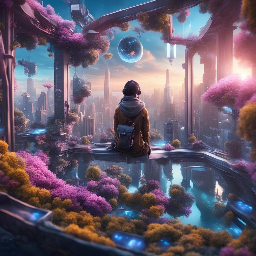 Girl In A City