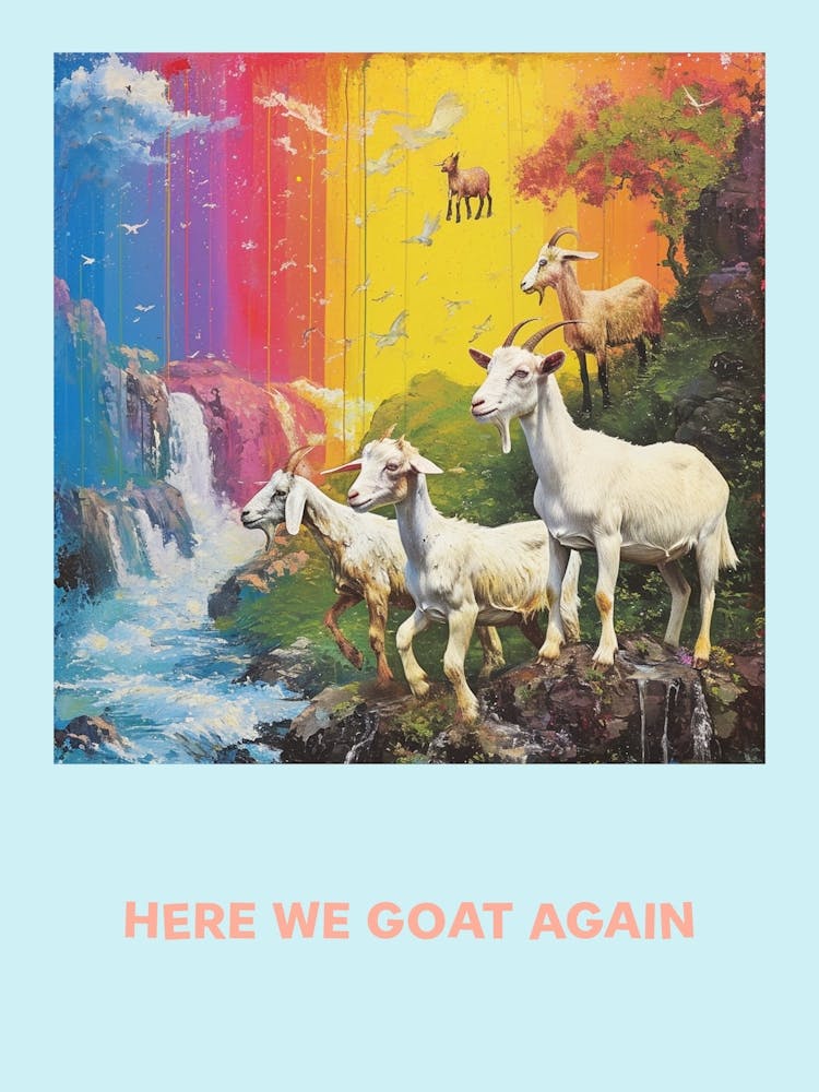 Here We Goat Again Poster