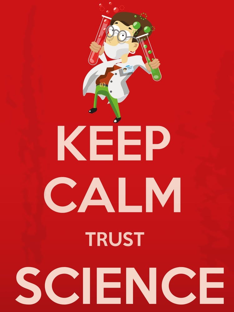 Keep Calm Trust Science