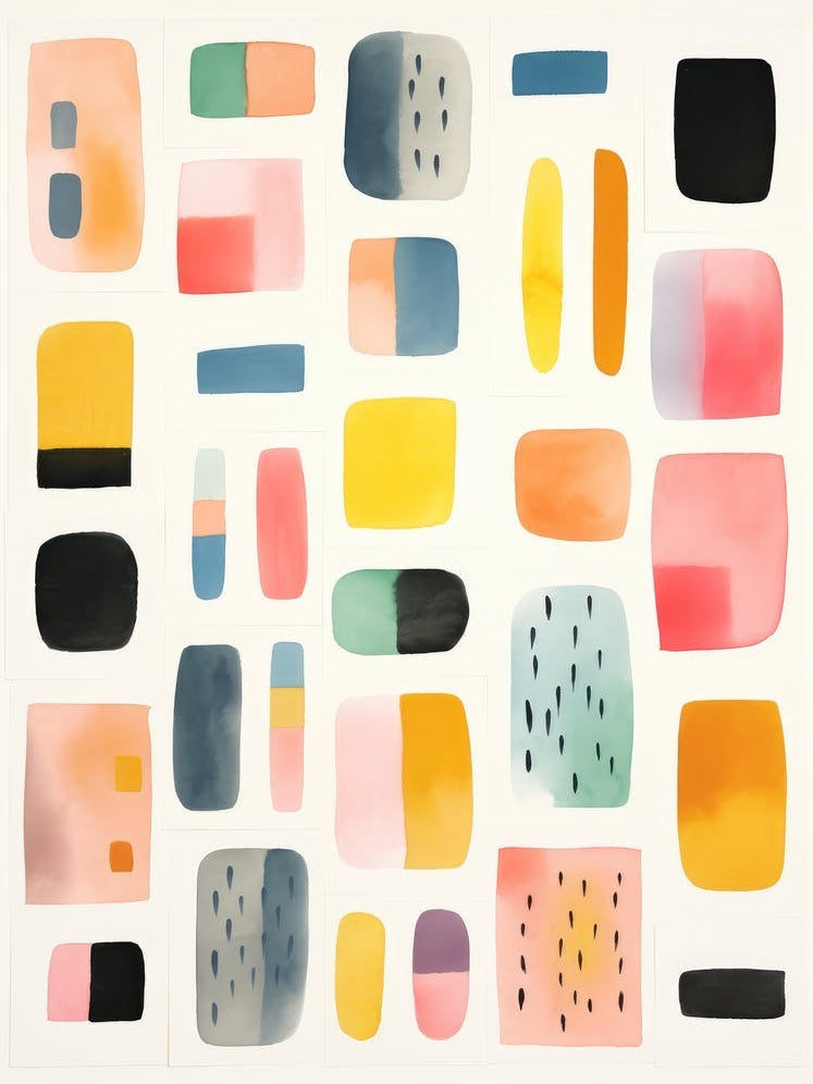 Abstract Watercolor Painting 6