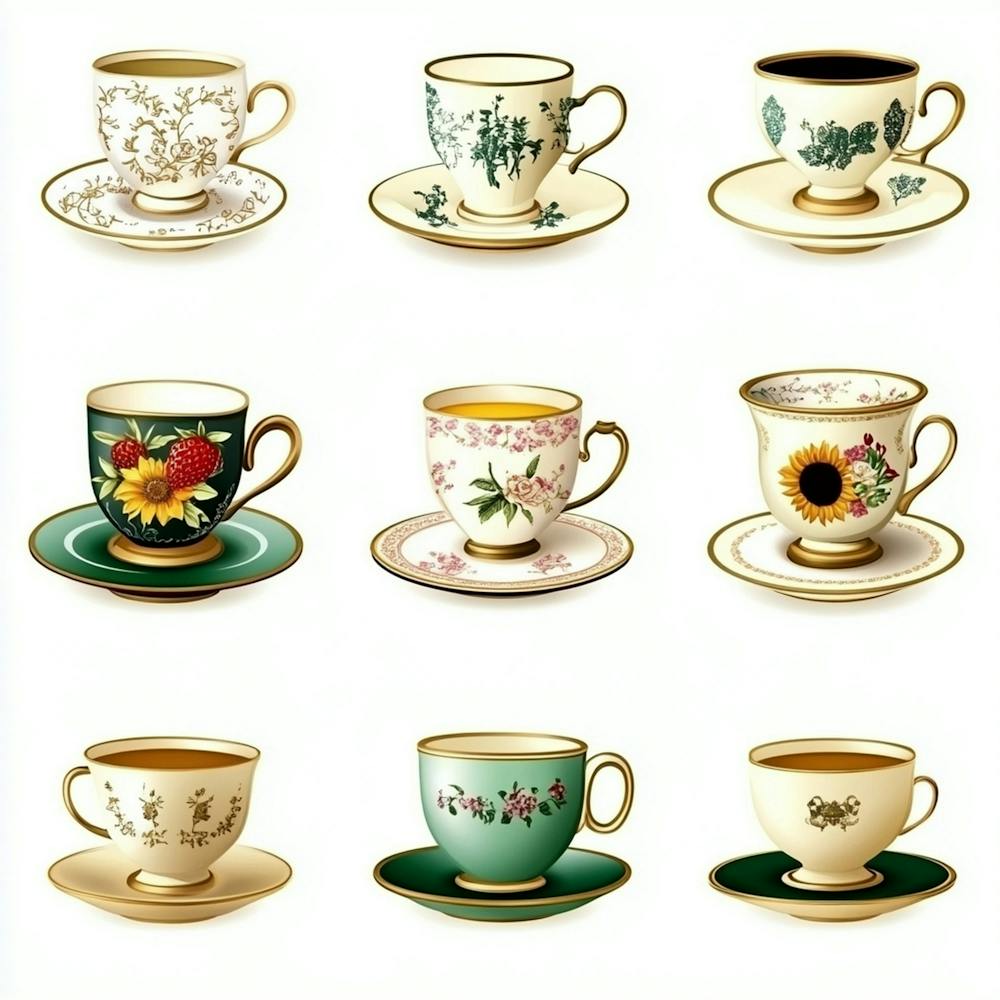 Teacups And Saucers