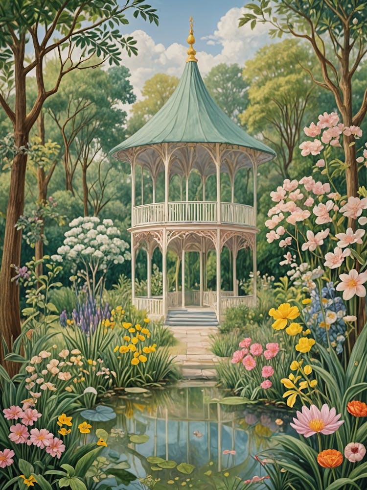 Secret Serene Garden Sanctuary