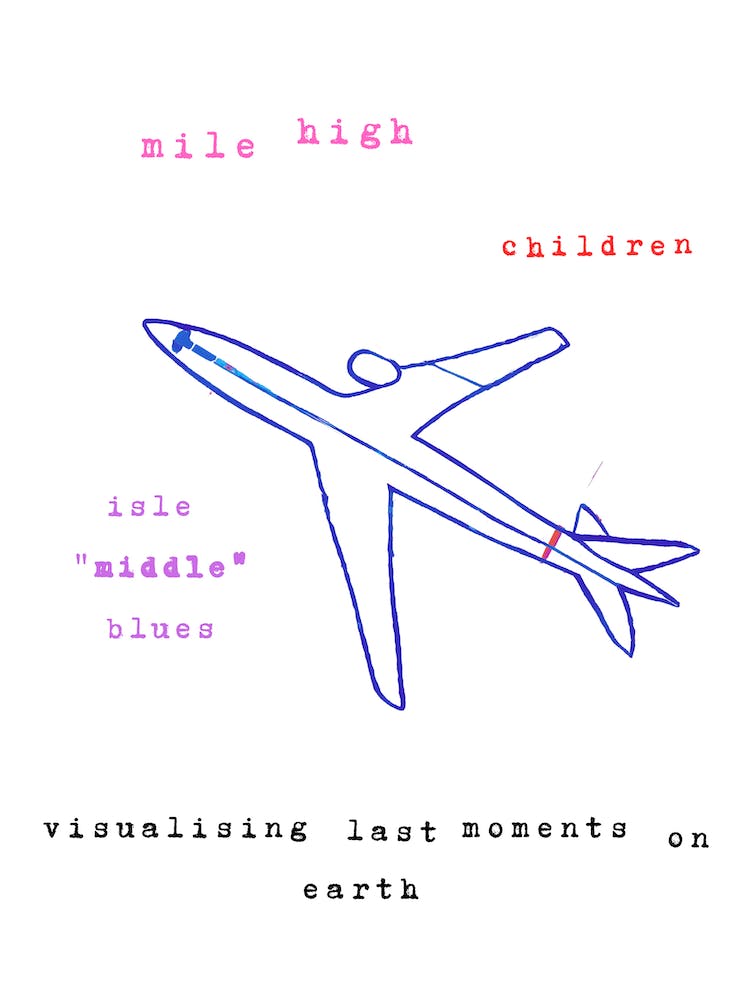 Doodle Art Airplane