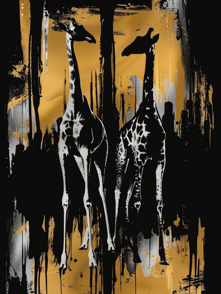 Giraffes In The City