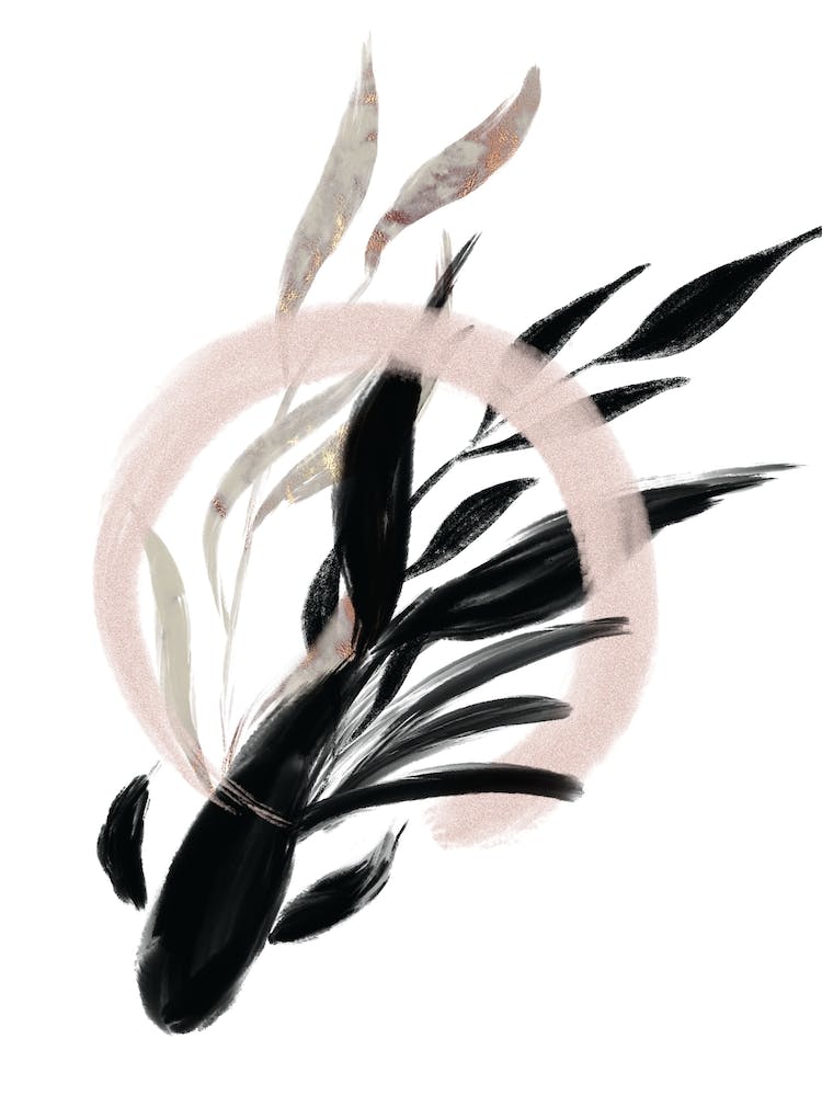 Delicate Floral Fish