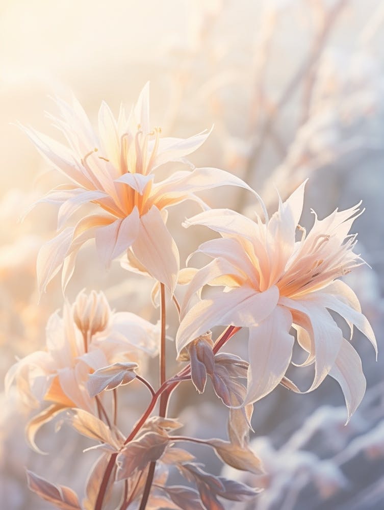 Frosty Botanical Winter Honeysuckle 4