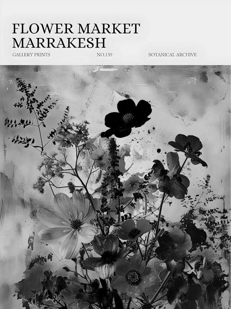 Flowers Market Marrakesh