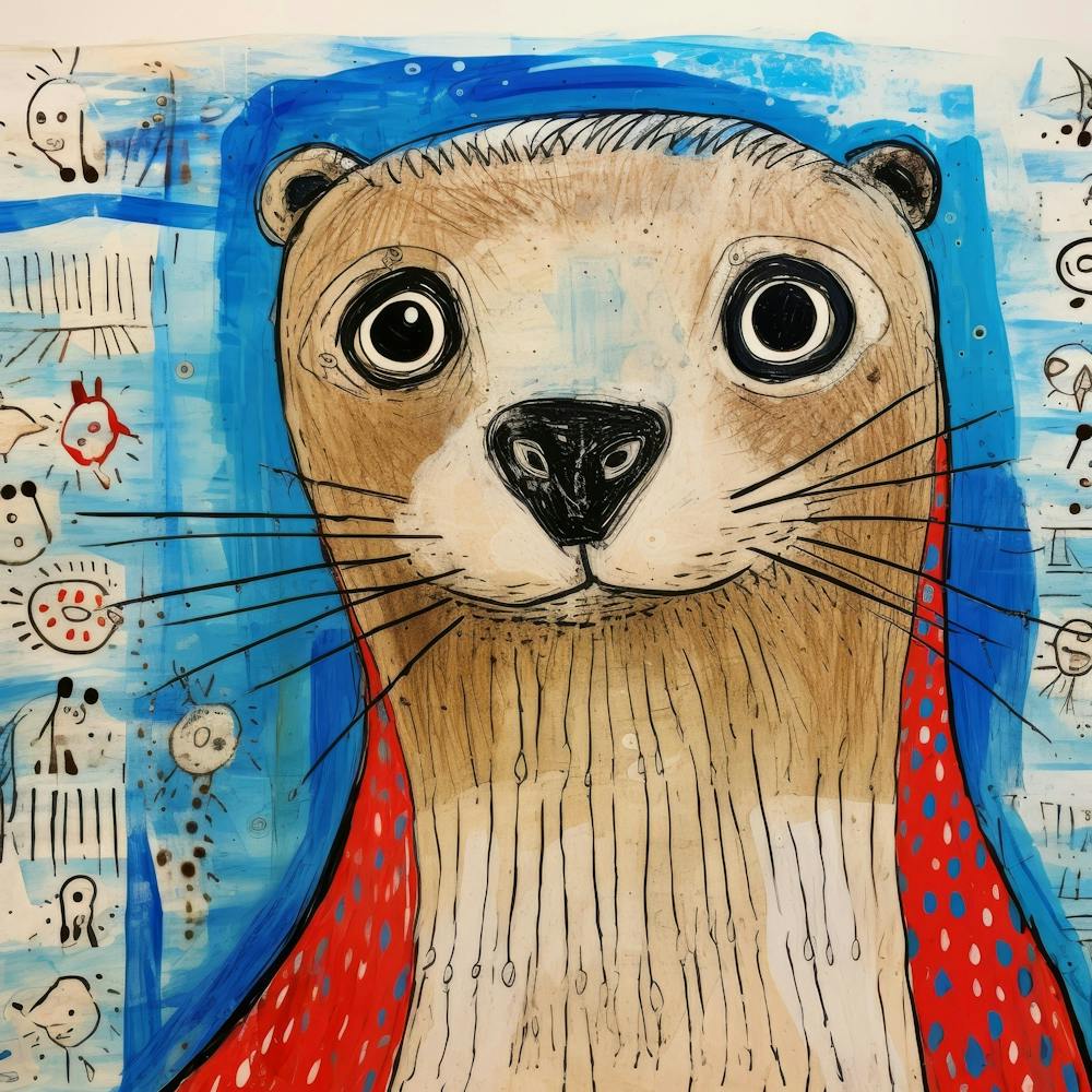 Loutre Abstraite 1