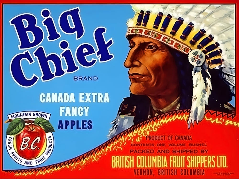 Big Chef, Canada Apples, Fresh Fruits and Fruit Products, Vintage Advertising Poster