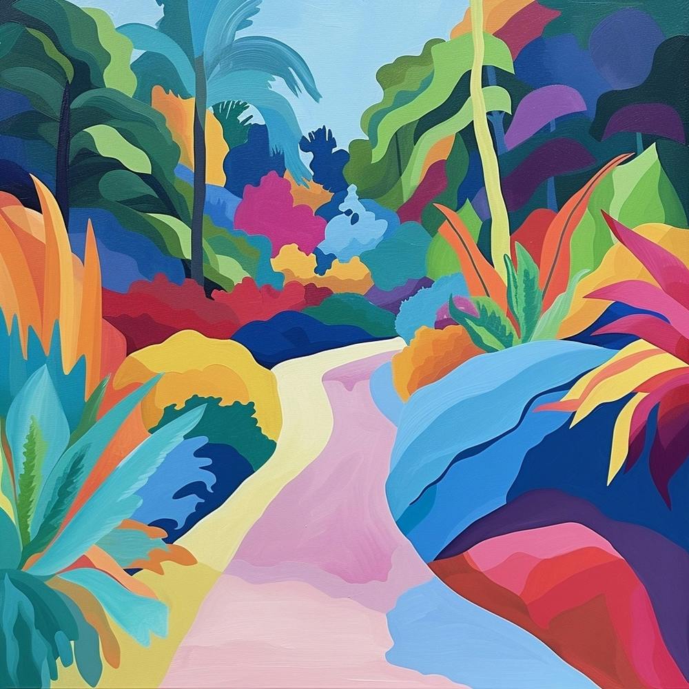Colourful Gardens San Diego Botanic Garden Usa 3