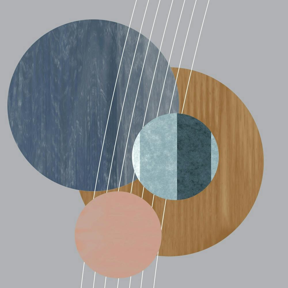 Circles Stripes Forms Round Art