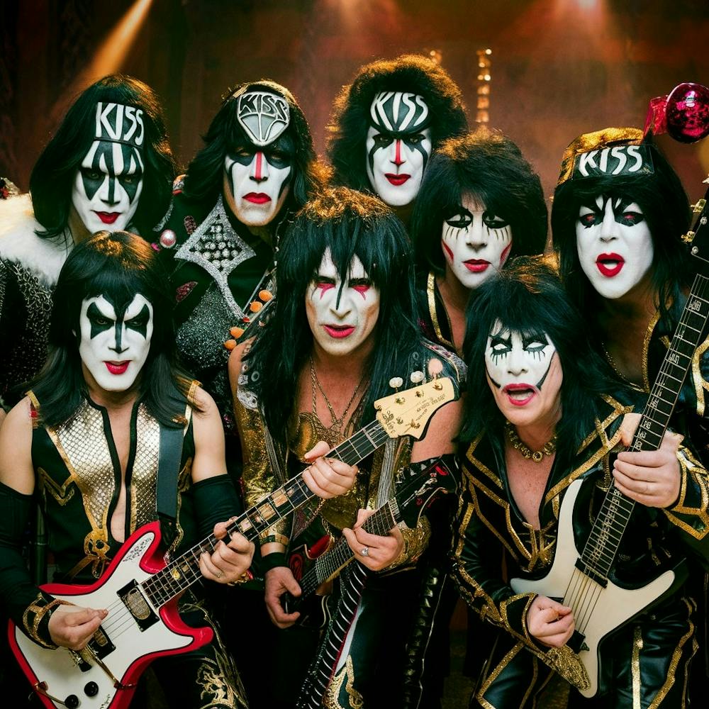 Kiss Group Photo