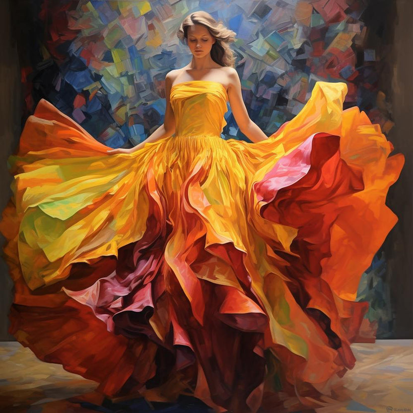 Woman In A Yellow Dress
