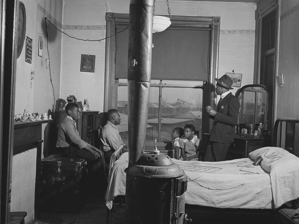 Untitled Photo, Possibly Related To Front Room Of Apartment Rented By Es Ida B, Wells Housing Project Can Be