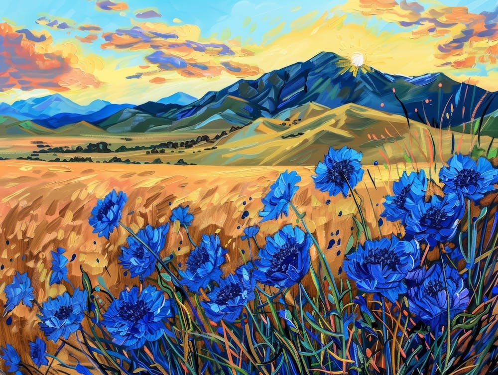 Blue Poppies 27