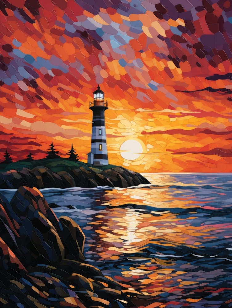 Sunset Lighthouse