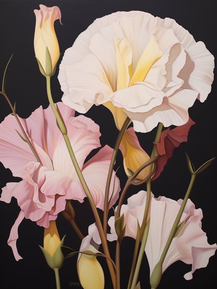 Flower Illustration Lisianthus 3