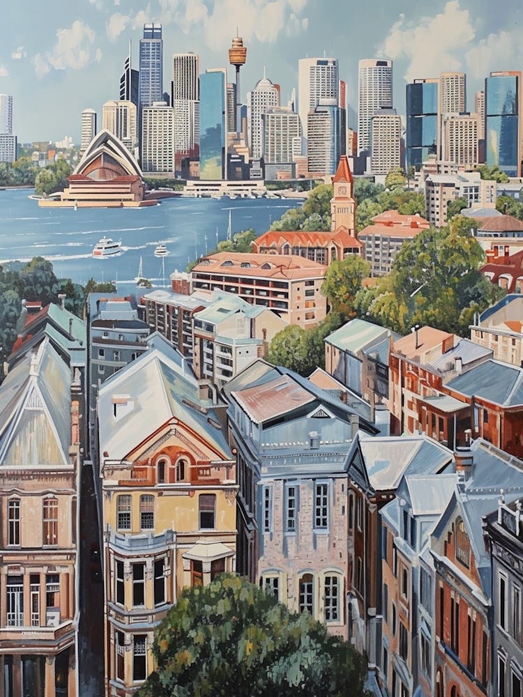 Sydney Kitsch Cityscape 2