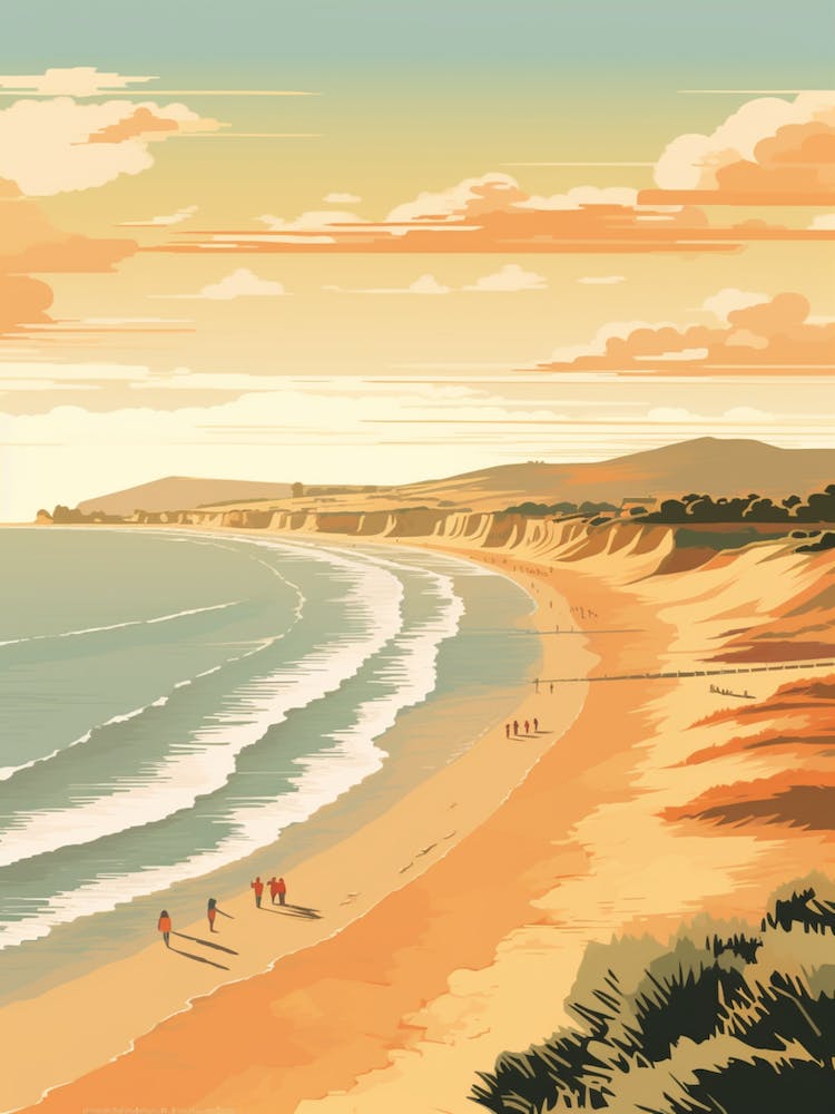 Apollo Bay Beach Australia Golden Tones 4