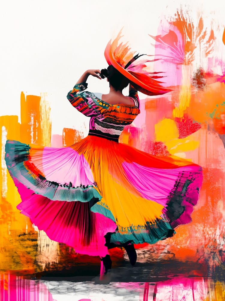 Mexican Dancer Mexican art 1