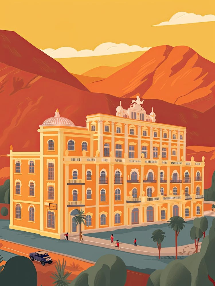 Lima Peru Reiseillustration 3