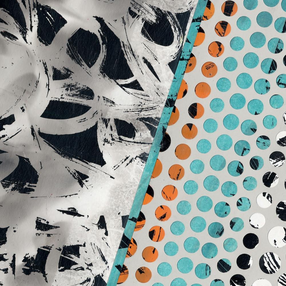 Abstract Acqua Dots Ii