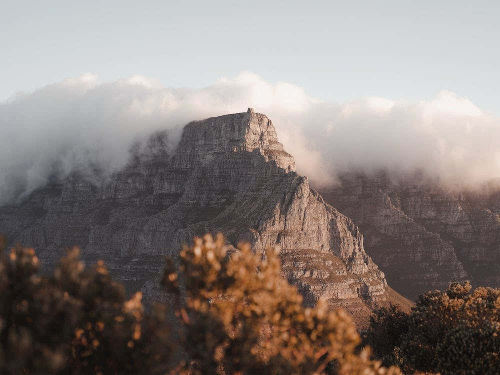 Steep Rocky Mountain
