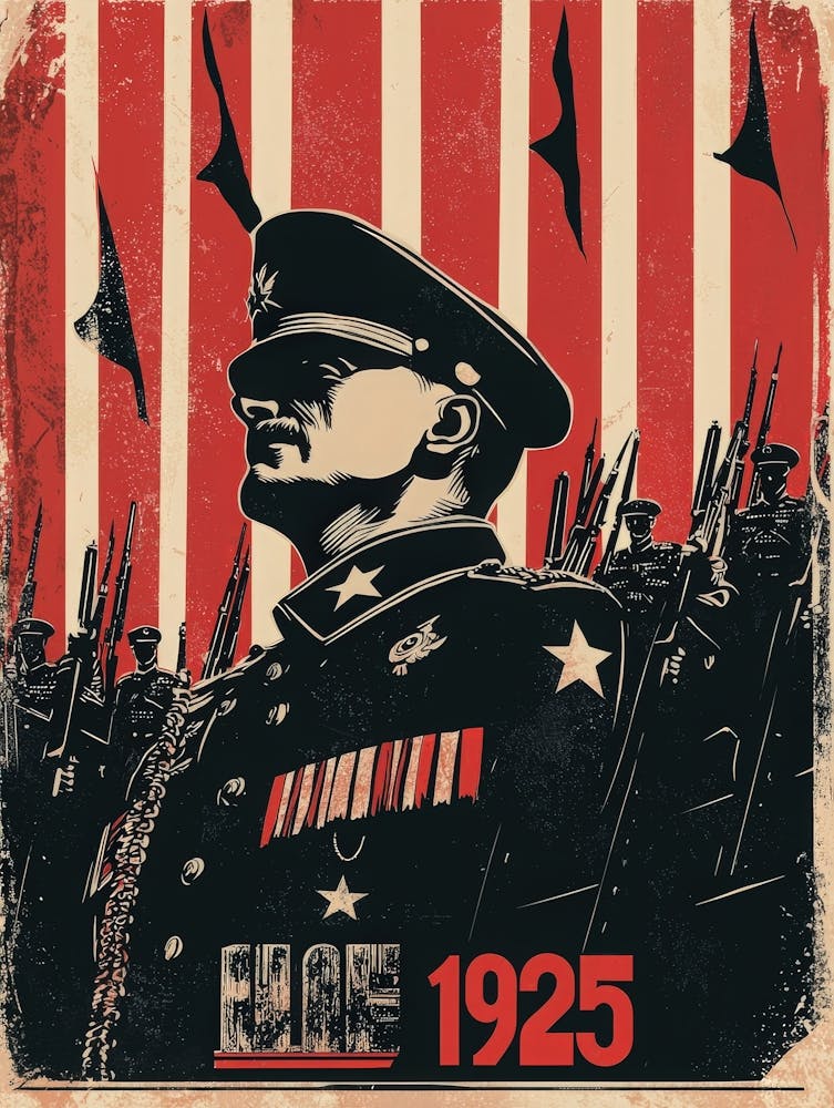 Aihrgdesign A Vintage Political Propaganda Style Poster From 1